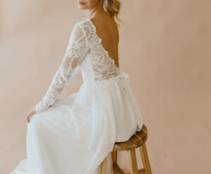 Sephora-romantic-bohemian-silk-and-lace-wedding-dress-long-sleeves