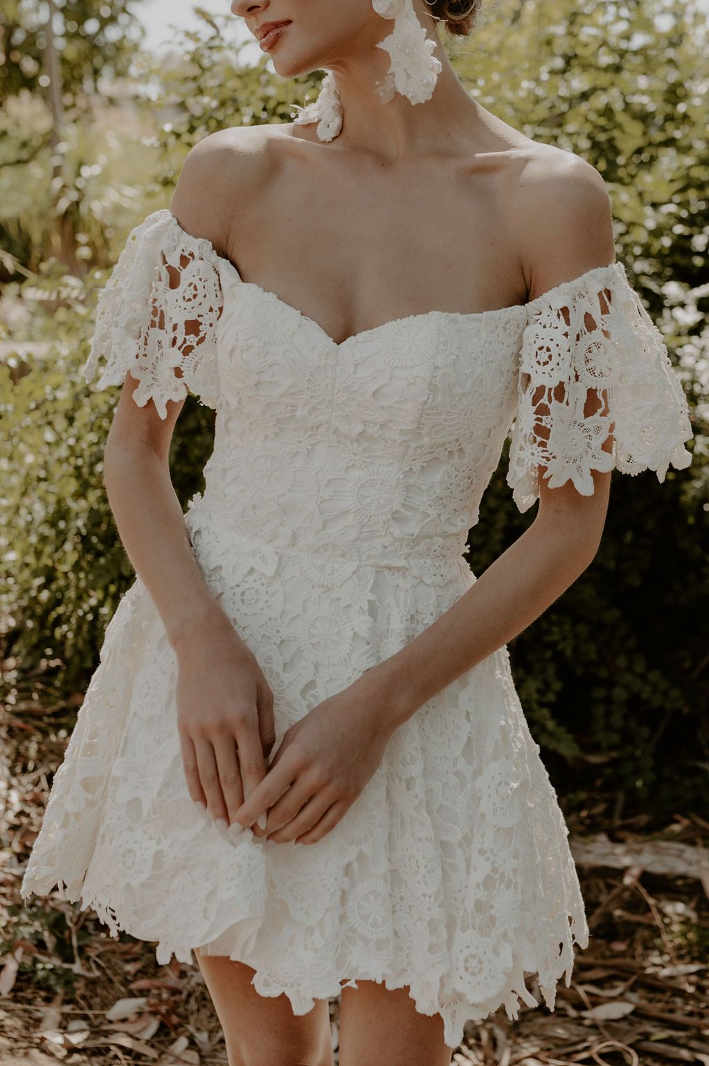 Eleanor-luxury-crochet-short-wedding-dress