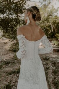 Fiona-vintage-style-lace-wedding-dress-with-roses-off-shoulder