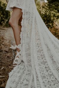 detailed-look-at-the-Lena-short-lace-wedding-dress