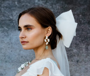Ariel-Pearl-and-chalcedony-wedding-earring