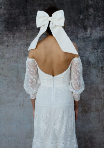 Ava-backless-off-shoulder-lace-wedding-dress-Dreamers-and-Lovers