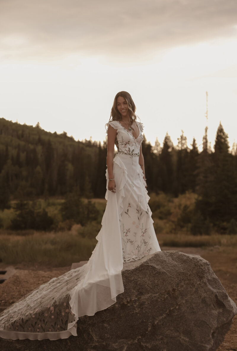 Colorful-lace-wedding-dress-with-pastel-floral-embroidery-Lily-gown.