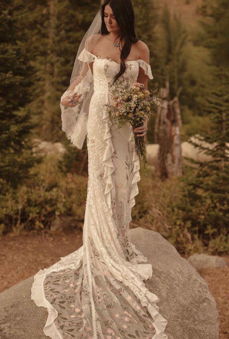Flora-colored-lace-non-traditional-wedding-dress-for-the-unique-bride
