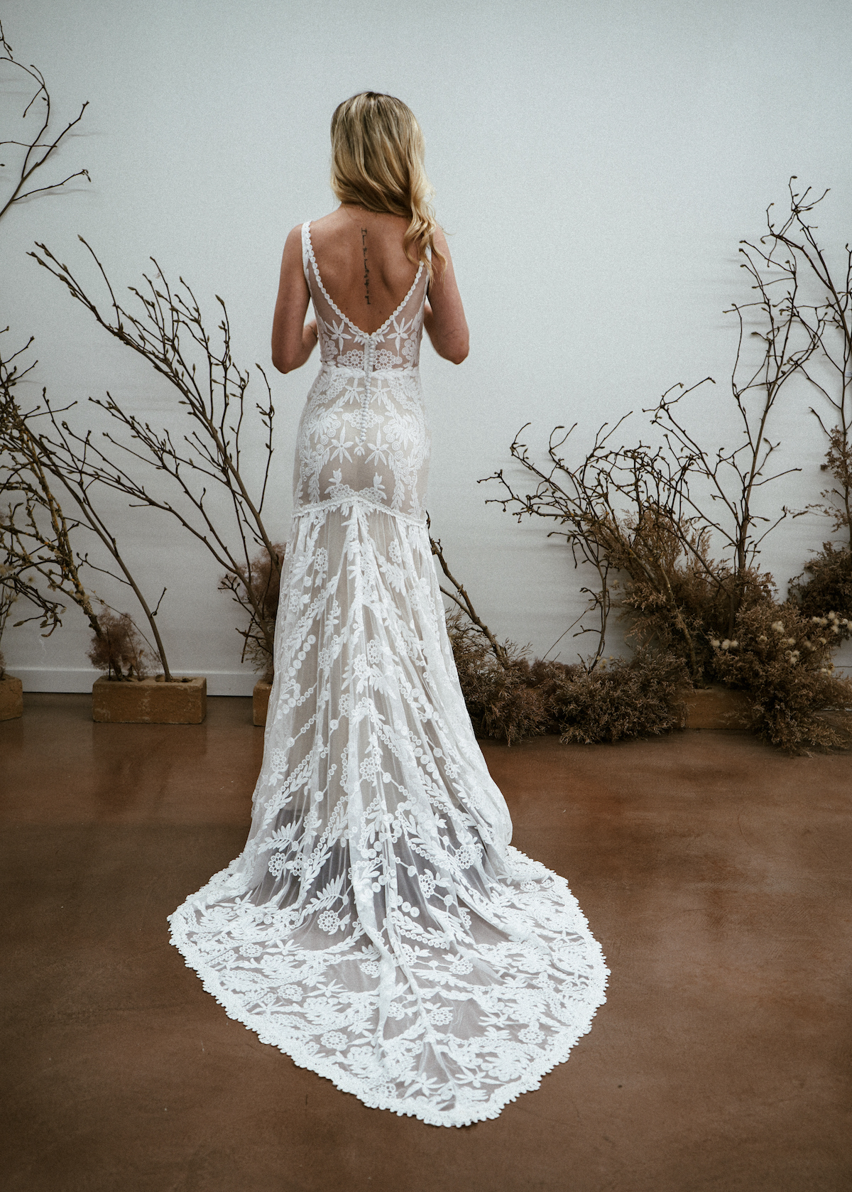 Shop-the-Emie-Lace-Fit-and-Flare-Wedding-Dress-made-in-alifornia-for-the-extraordinary-bride