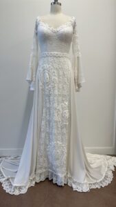 Margot-bell-sleeve-lace-wedding-dress-in-our-California-atelier
