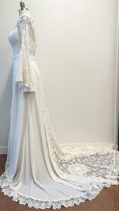 Margot-lace-and-crepe-flowy-wedding-dress-in-our-California-atelier