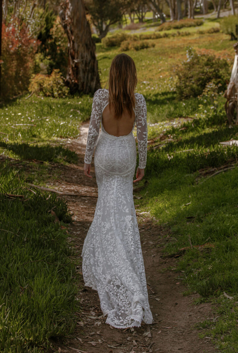 Wren-lace-wedding-dress-long-sleeves-keyhole-open-back