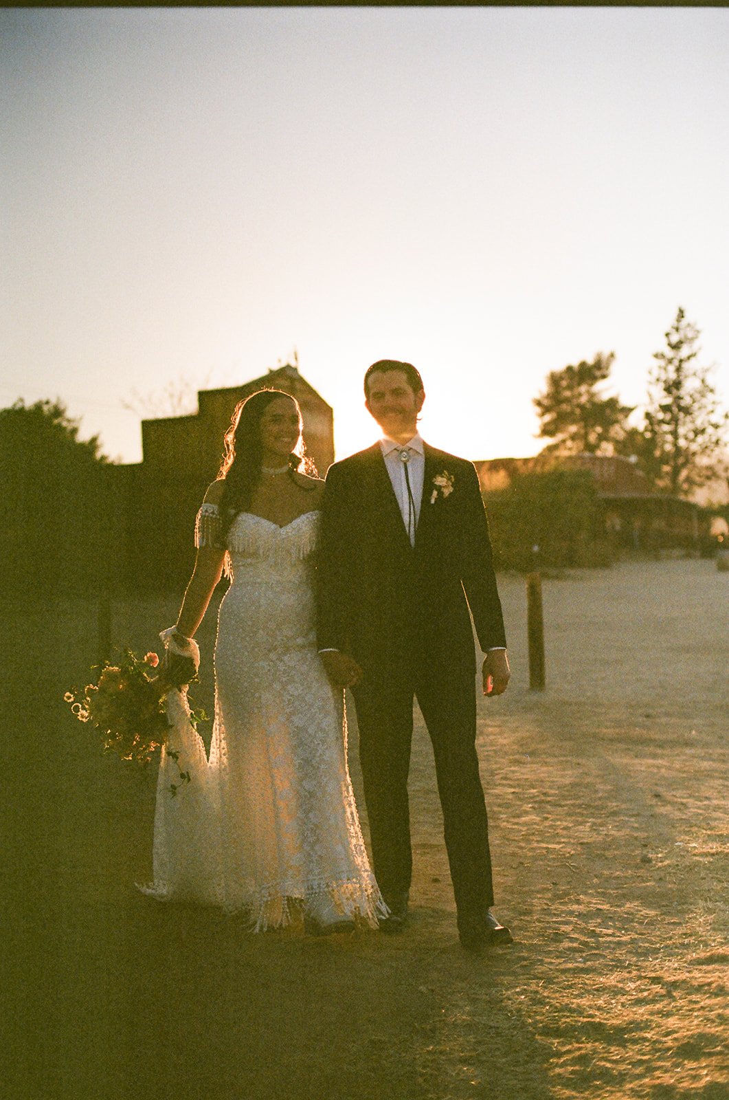 Dream Western Boho Wedding in Pioneertown featuring bride Lucy
