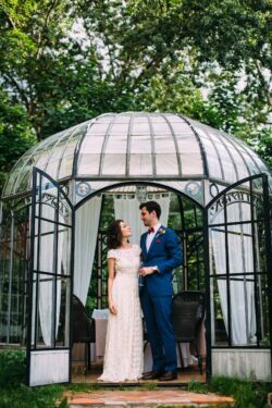 Bride Milana<br/>Dress Catherine modern-bohemian-bride-wearing-Catherine-lace-dress-with-pockets-backless