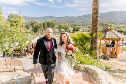 Bride Mia wearing Callista | Photo @dasha_dean Dreamy Ojai Wedding
