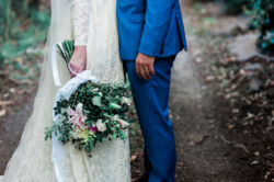 Bride Nyomi in Catherine Dress with Long Sleeves and Train bride-on-wedding-day-wearinfg-lacelong-sleeve-catherine-dress-with-pockets