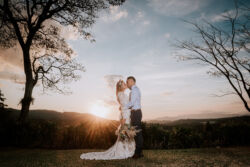 Katharina wearing Violetta | @aefotografia_bodas Costa-rican-bride-wearing-Violetta-wedding-dress