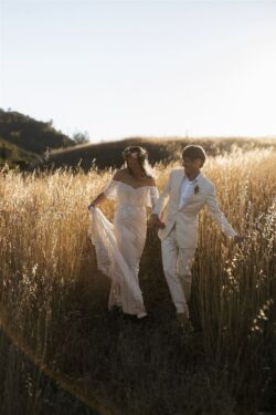 Bride Nina wearing Carrie| Sebastien BiCard Photo Real-Bride-Nina-wearing-Carrie-Lace-Boho-Wedding-Dress