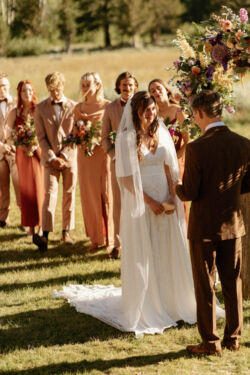 Bride Avery wearing Hayley| @TaylorMcCuthan Photo Bride Avery in Hayley Dress